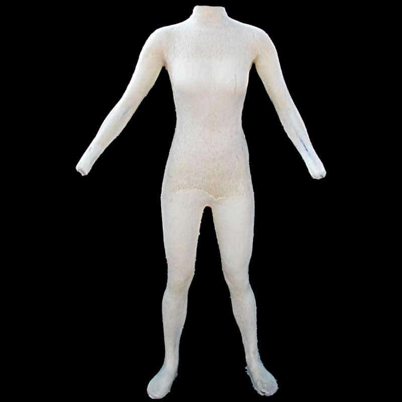 1 PIECE FEMALE BODY FORM-NONPOSABLE ARMATURE