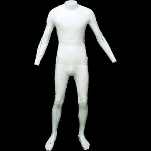 1 PIECE MALE BODY FORM-NONPOSABLE BODY-POSABLE ARMS