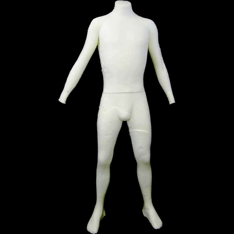 2 PIECE GIANT MALE BODY FORM