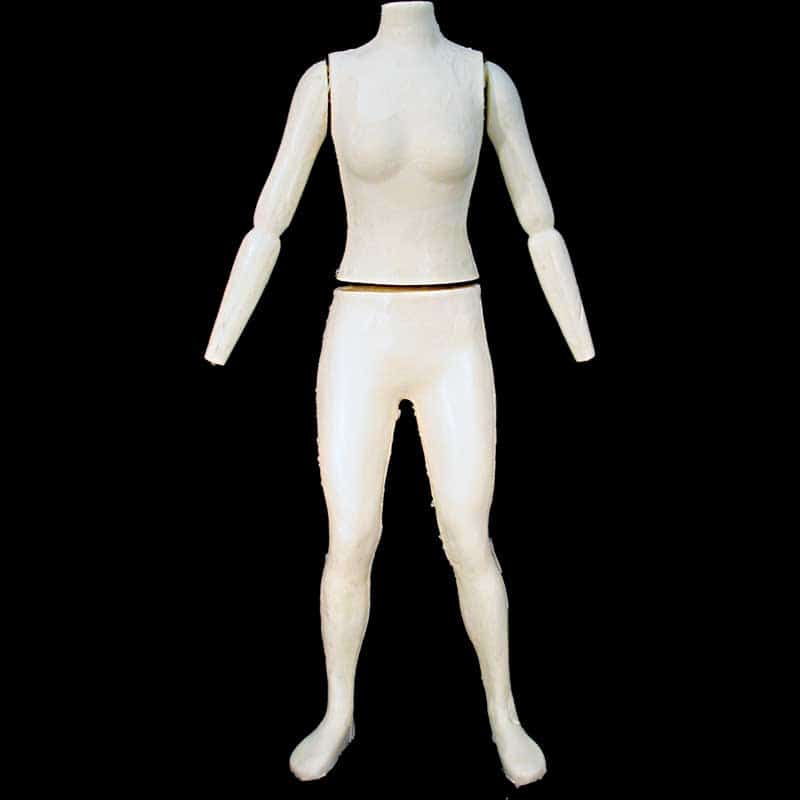 4 PIECE FEMALE BODY FORM
