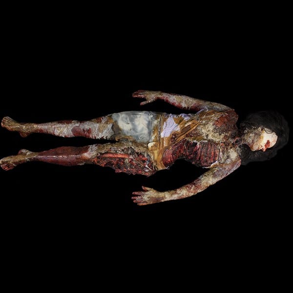 AUTOPSY VICKY BODY WITH ACID FINISH AND GORE DETAIL