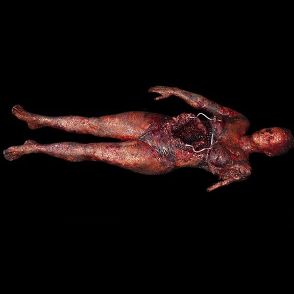 AUTOPSY VICKY WITH CHEST SPREADER, BURN FINISH