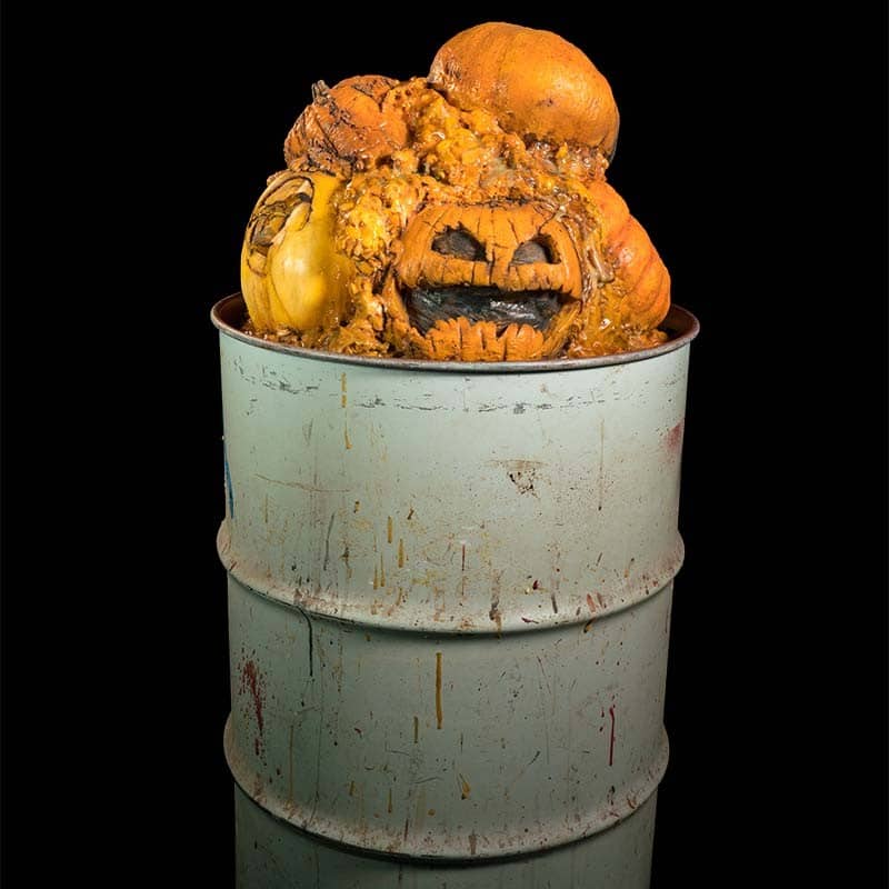 BARREL TOPPER PUMPKIN