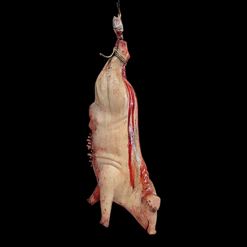 BLOODY GUTTED PIG w/ RIBS