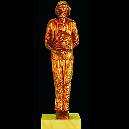 BUTLER HAUNT AWARD-GOLD FINISH