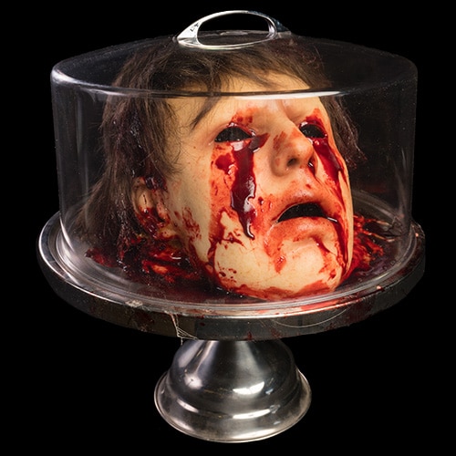 CAKE HEAD SERVING PLATE