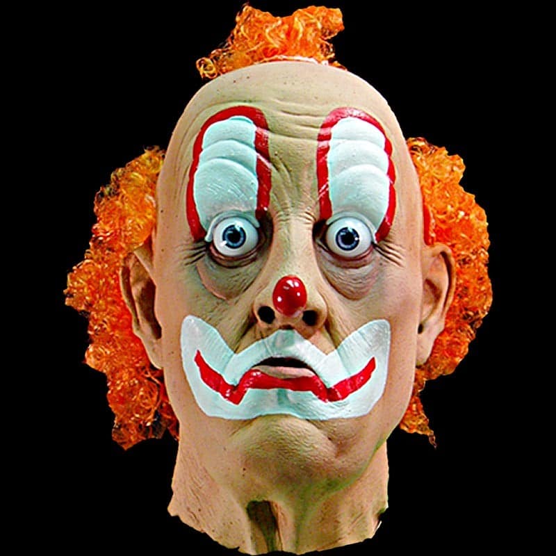 CLARE CLOWN HEAD-w/HAIR