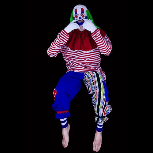 CLOWN PLANK SITTING