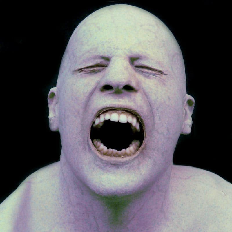 CRIER HEAD-ZOMBIE