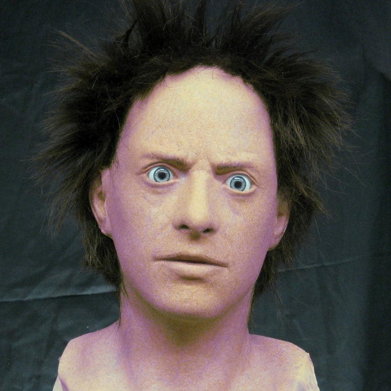 DIRK HEAD-FRESH -w/HAIR