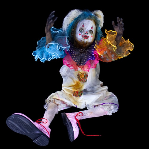 DOLL LILLY CLOWN ROT