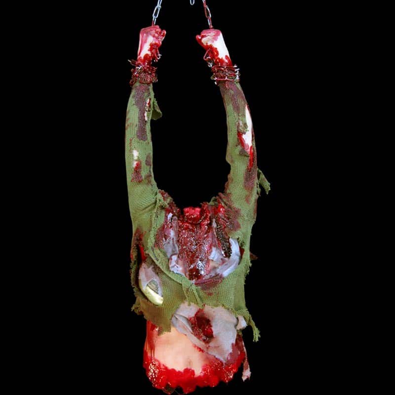 FEMALE DECAP UPPER TORSO-WITH CHAIN-BLOODY FINISH