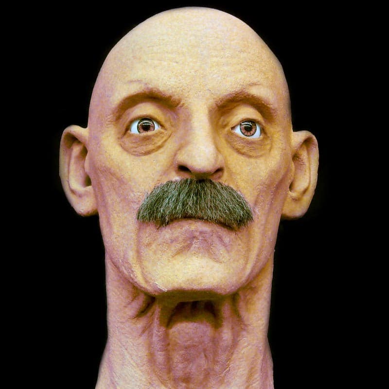 FISH w/MUSTACHE -LATEX HEAD