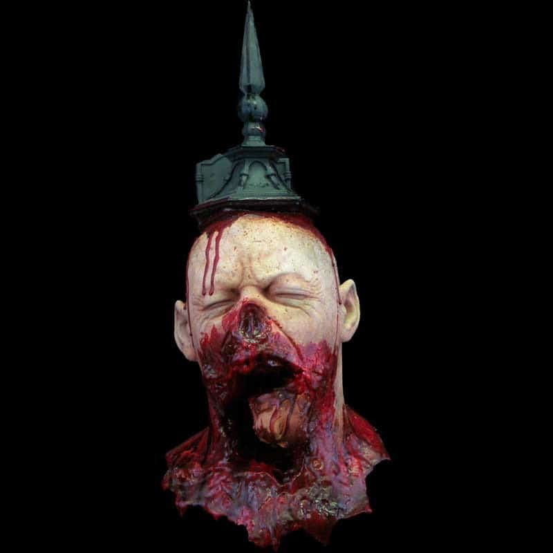 FLICKERING WALL SCONCE-SPITE HEAD