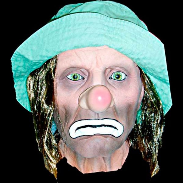 HOBO CLOWN HEAD-w/HAIR