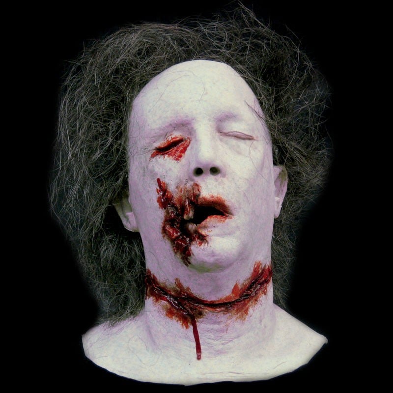 HUD HEAD-ZOMBIE -w/HAIR