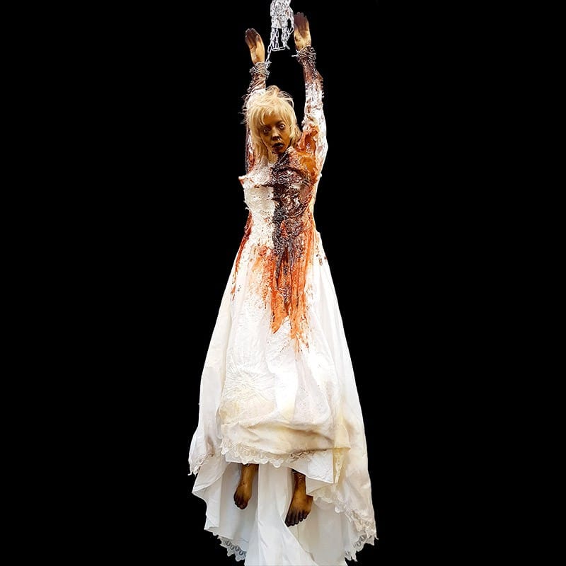 HUNG BRIDE WITH FEMALE OPEN HEAD