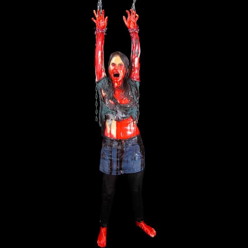 IDA-HUNG @ HANDS w/ CHAIN : FLAT FEET-BLOODY
