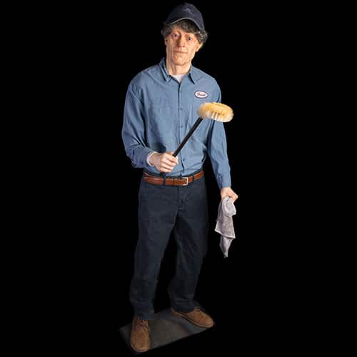 JANITOR W/ BRUSH (ED)