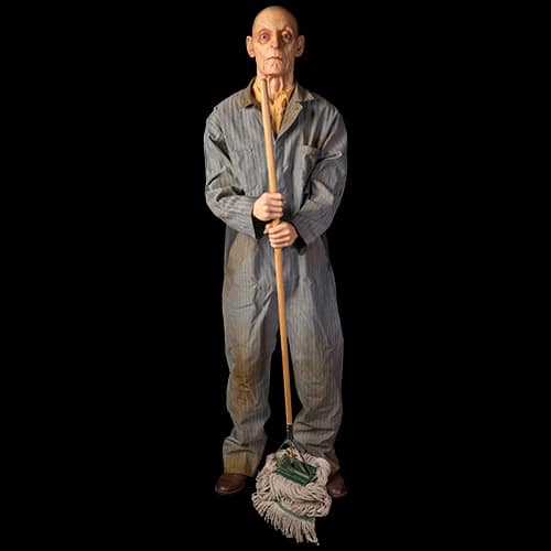 JANITOR W/MOP (FISH)