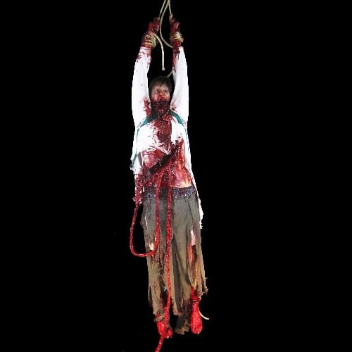 NO JAW FULL BODY HUNG @ HANDS : w/ ROPE
