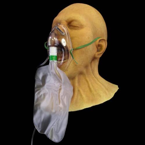 O2 MASK – includes supply tube
