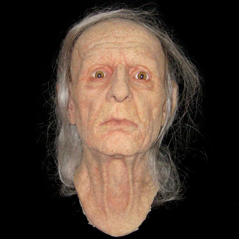 OLD TIMER HEAD w/HAIR