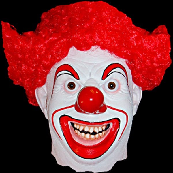 PINTO CLOWN HEAD-w/HAIR