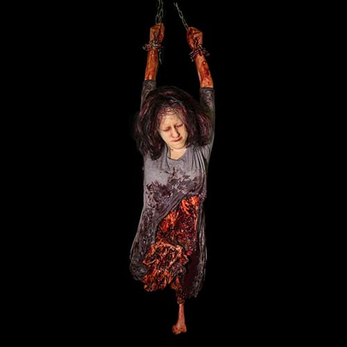 TRINA UPPER TORSO FEMUR-HUNG w/ CHAIN : BLOODY