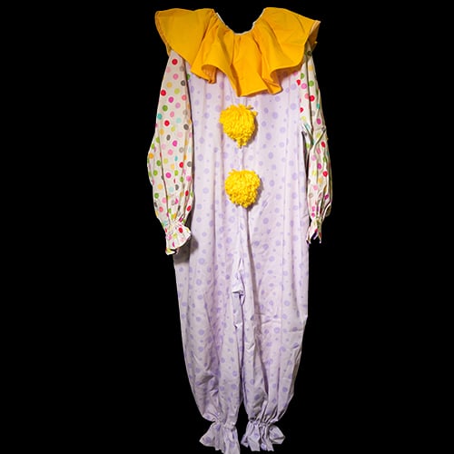 VINTAGE CLOWN JUMPSUIT – ONE SIZE, ZIP BACK