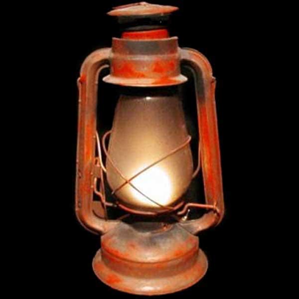 RED LANTERN PROP-HARD WIRED WITH TRANSFORMER