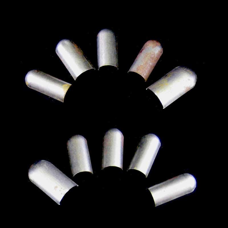 REPLACEMENT STEEL TIPS FOR SPARKING GLOVES-FULL SET