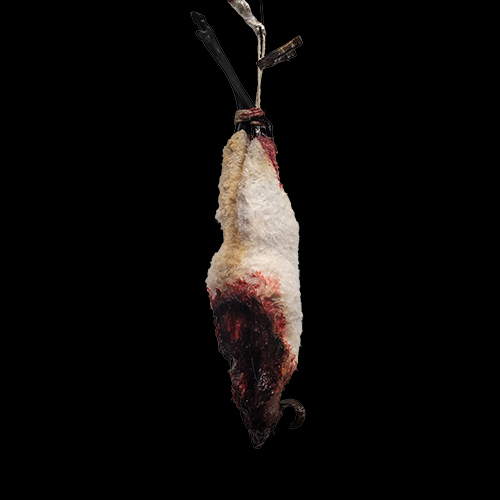 SHEEP – HORNS – GORE -HUNG AT LEGS