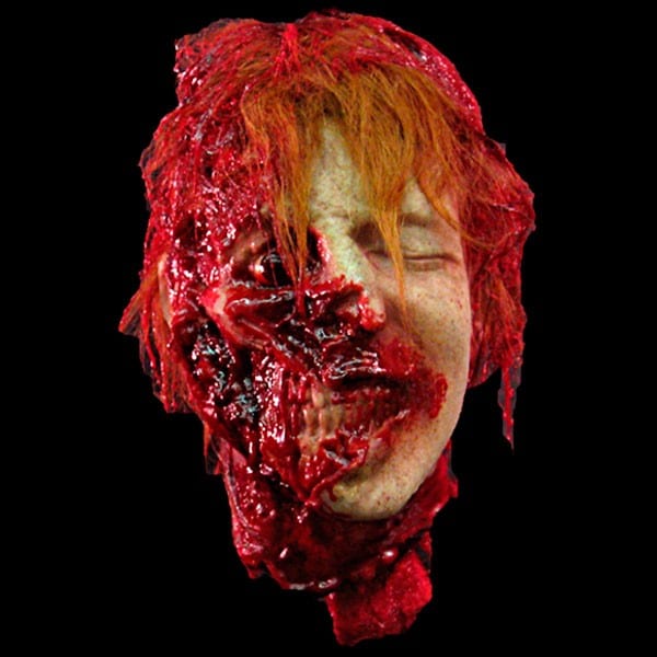 SKINNED HEAD-BLOODY -w/HAIR