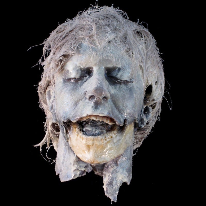 THROATY HEAD-FROZEN -w/HAIR