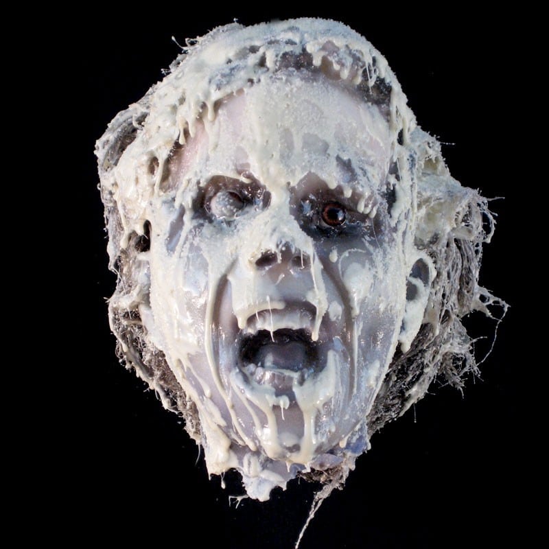 TOPPED HEAD-FROZEN -w/HAIR