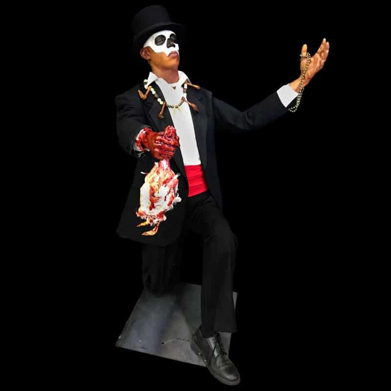 VOODOO PRIEST W/ CHICKEN