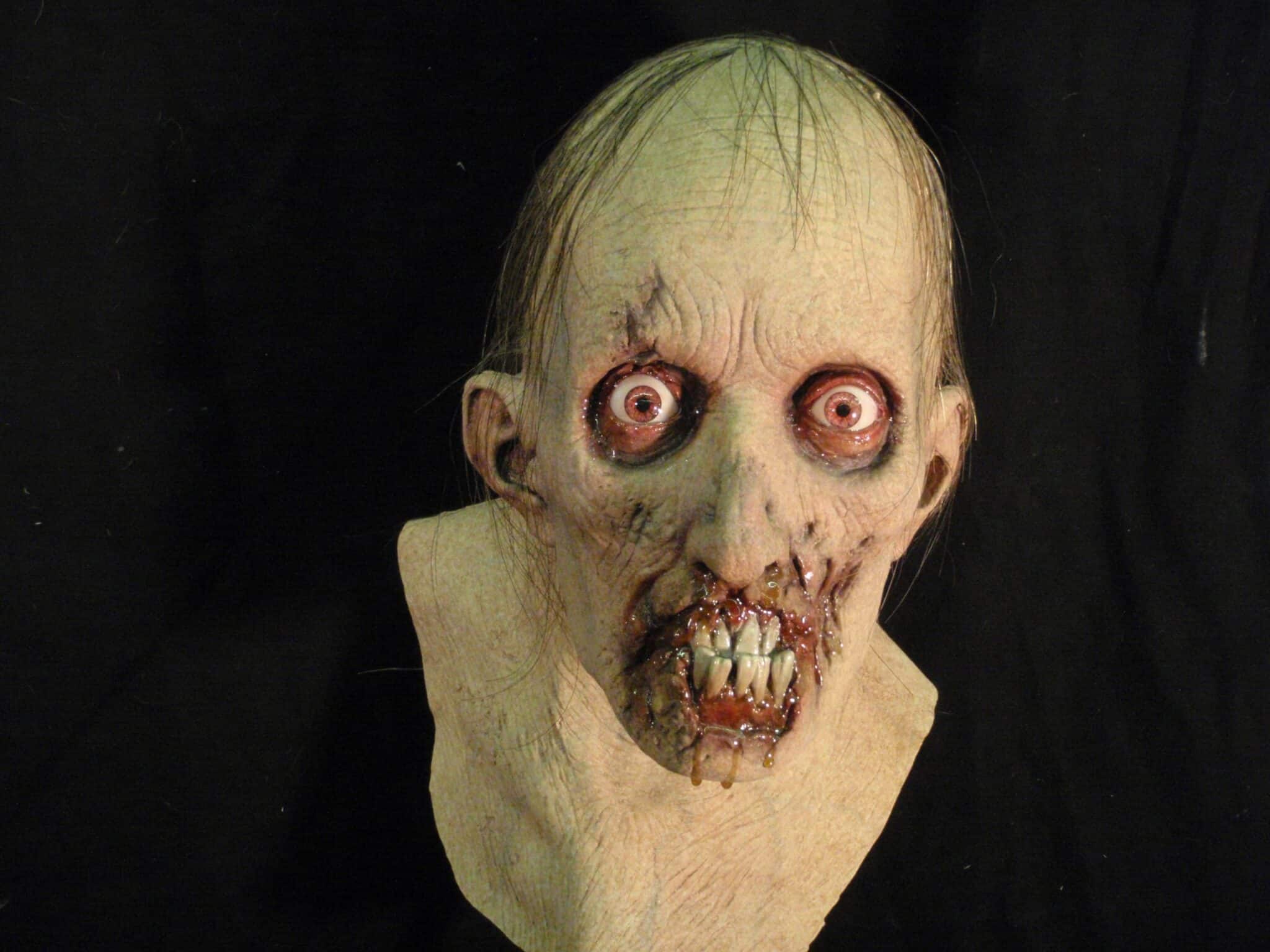 ZOMBIE DOC HEAD-w/HAIR