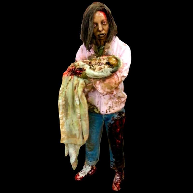 ZOMBIE MOM POSABLE BODY