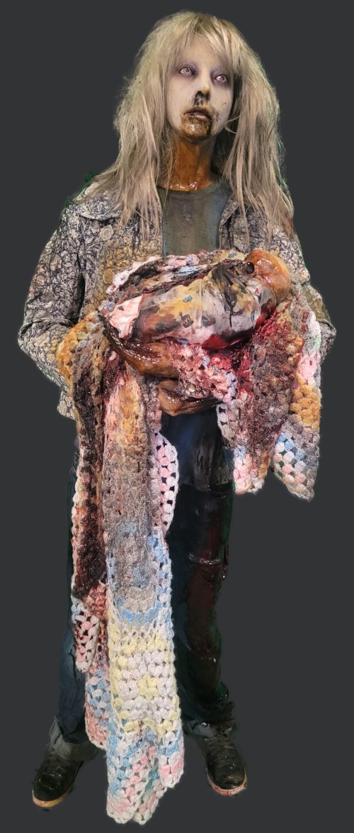 ZOMBIE MOM WITH BABY